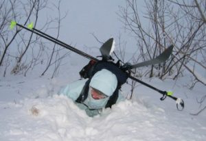 Как укоротить лыжные палки